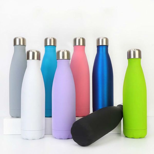 water bottles rubber paint vacuum cola bottle flask bowling cup 304 stainless steel sports gift outdoor
water bottles rubber paint vacuum cola bottle flask bowling cup 304 stainless steel sports gift outdoor