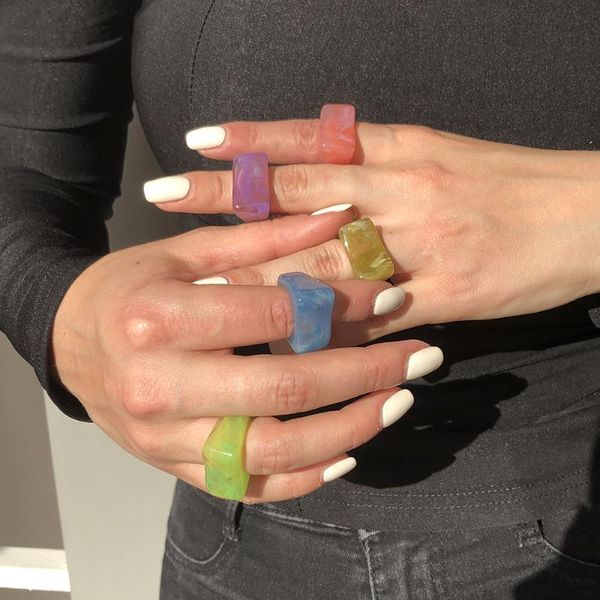 wedding rings irregular geometric resin candy color for women girls oversize square round transparent chunky wholesale jewelry, Slivery;golden
wedding rings irregular geometric resin candy color for women girls oversize square round transparent chunky wholesale jewelry, Slivery;golden