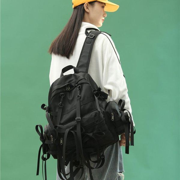 backpack uniform fashion cool boys and girls individual leisure large capacity multifunctional solid color student schoolbag
backpack uniform fashion cool boys and girls individual leisure large capacity multifunctional solid color student schoolbag