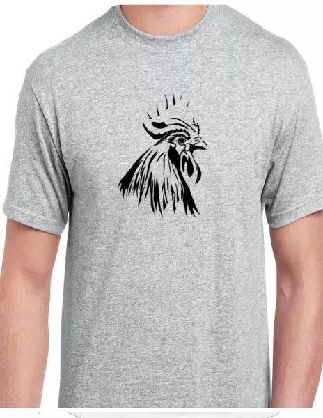 chicken head t-shirt animal lover funny food humor farm country barn tee shirt, White;black
chicken head t-shirt animal lover funny food humor farm country barn tee shirt, White;black