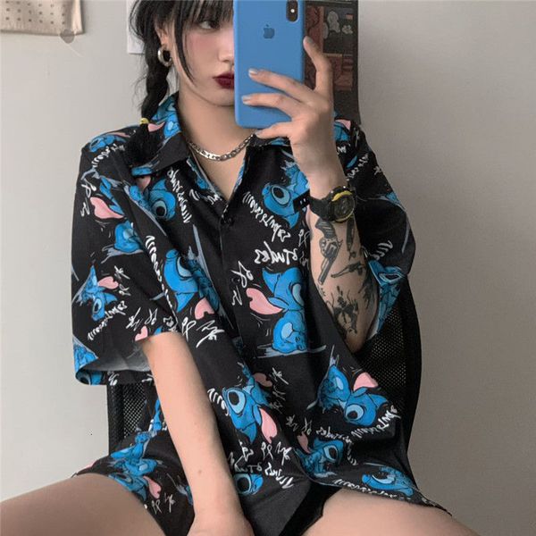 women's knits & tees summer harajuku kawaii women's shirt in vintage cartoon printed woman's casual blouse released sleeve sh, White
women's knits & tees summer harajuku kawaii women's shirt in vintage cartoon printed woman's casual blouse released sleeve sh, White