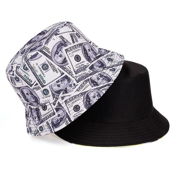 cloches dollar graffiti cotton fisherman hat foldable double-sided wearable bucket usd money printing tide male basin hats, Blue;gray
cloches dollar graffiti cotton fisherman hat foldable double-sided wearable bucket usd money printing tide male basin hats, Blue;gray