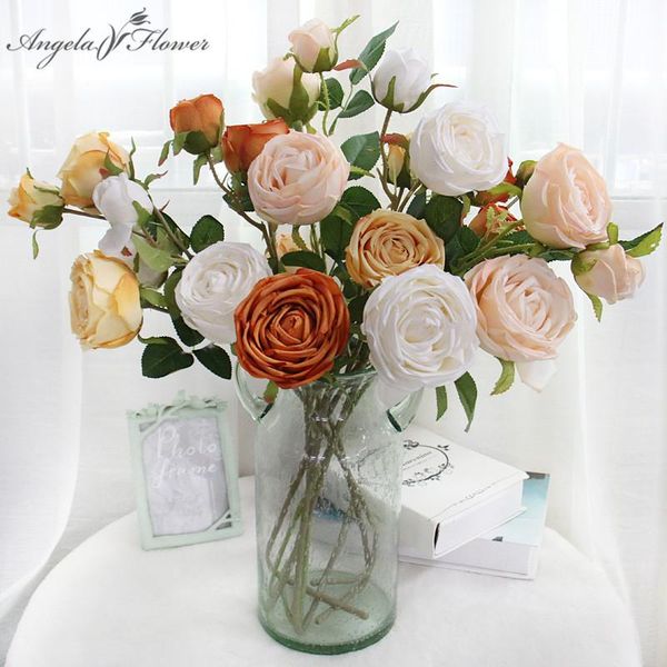 decorative flowers & wreaths princess rose flower branch artificial wedding wall accessories fake home deskdecoration po props
decorative flowers & wreaths princess rose flower branch artificial wedding wall accessories fake home deskdecoration po props