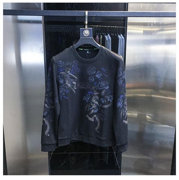 men's hoodies & sweatshirts wz0973 fashion 2021 runway luxury european design party style clothing, Black
men's hoodies & sweatshirts wz0973 fashion 2021 runway luxury european design party style clothing, Black