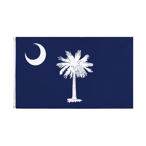 american south carolina flag 90x150cm wholesale polyester printing usa state flags 5x3ft for room decoration outdoor hanging
american south carolina flag 90x150cm wholesale polyester printing usa state flags 5x3ft for room decoration outdoor hanging