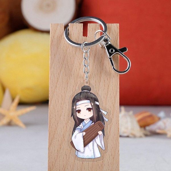 keychains modaozushi acrylic material keychain bag pendant cute q version character interesting creative decoration accessories, Silver
keychains modaozushi acrylic material keychain bag pendant cute q version character interesting creative decoration accessories, Silver