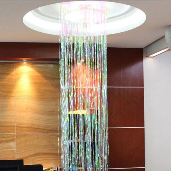50pcs rainbow fringe foil curtain party tinsel backdrop for pgraphy room wedding birthday showers party doorway
50pcs rainbow fringe foil curtain party tinsel backdrop for pgraphy room wedding birthday showers party doorway
