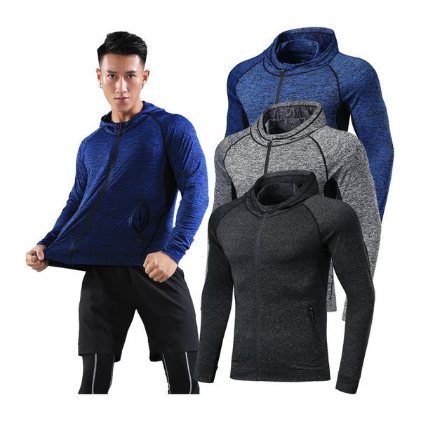 men running jackets quick dry sport hoodie gym zipper long sleeve slim fit workout jogging sweatshirts male fitness coats, Black;red
men running jackets quick dry sport hoodie gym zipper long sleeve slim fit workout jogging sweatshirts male fitness coats, Black;red