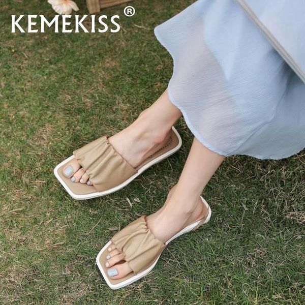 kemekiss design women sandals square toe fashion summer shoes casual slippers daily footwear size 34-39 dress, Black
kemekiss design women sandals square toe fashion summer shoes casual slippers daily footwear size 34-39 dress, Black