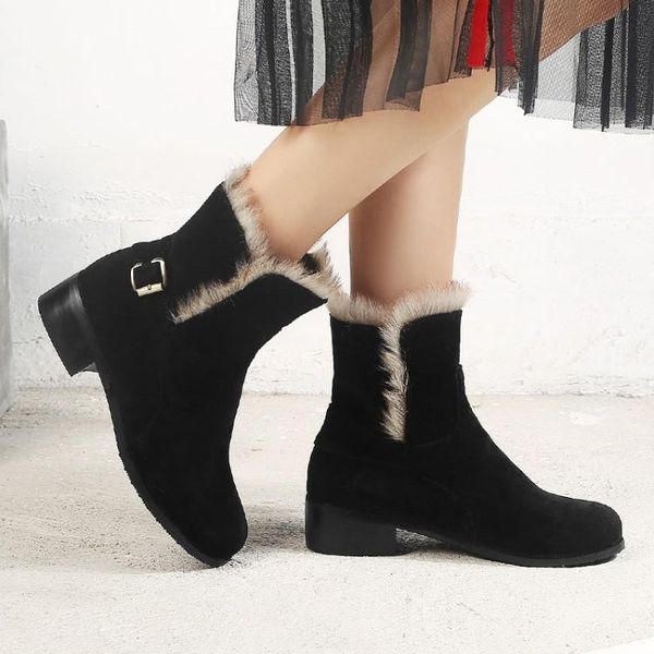 boots big size 9 10 11-15 women shoes ankle for ladies woman winter leather with buckle sleeve, Black
boots big size 9 10 11-15 women shoes ankle for ladies woman winter leather with buckle sleeve, Black