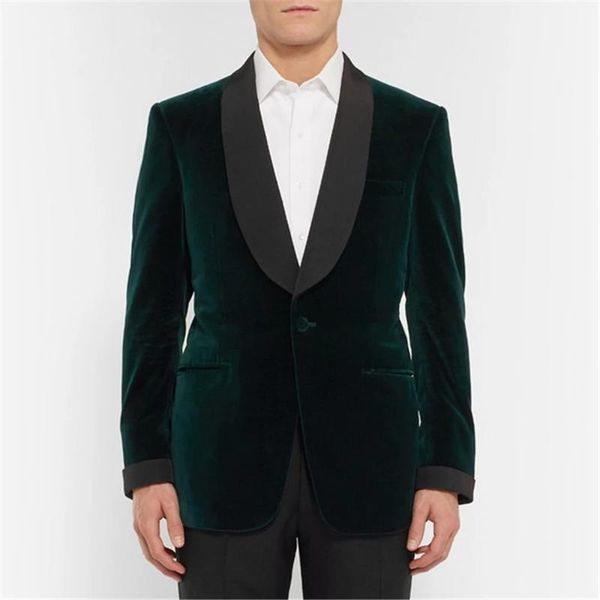 men's suits & blazers costume homme green velvet men black shawl lapel fashion wedding groom tuxedos prom slim fit terno masculino blaz, White;black
men's suits & blazers costume homme green velvet men black shawl lapel fashion wedding groom tuxedos prom slim fit terno masculino blaz, White;black