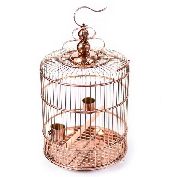 bird cages 1set bronze encrypted bold wire classical stainless steel cage thrush tiger skin peony small parrot metal
bird cages 1set bronze encrypted bold wire classical stainless steel cage thrush tiger skin peony small parrot metal