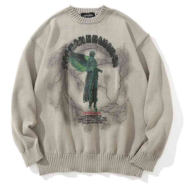 men hip hop knitted jumper sweaters angel lightning print streetwear harajuku autumn chino hipster casual pullovers clothing 210902, White;black
men hip hop knitted jumper sweaters angel lightning print streetwear harajuku autumn chino hipster casual pullovers clothing 210902, White;black