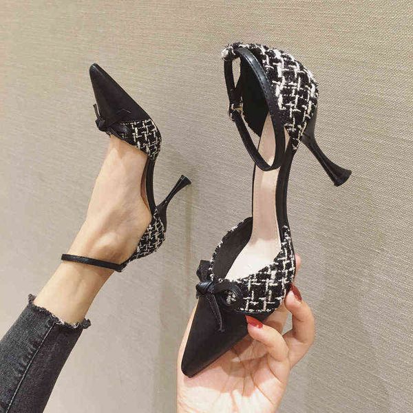 dress shoes high heels spring and summer xiao xiang feng pointed thin one line heeled bow single women's shoes, Black
dress shoes high heels spring and summer xiao xiang feng pointed thin one line heeled bow single women's shoes, Black