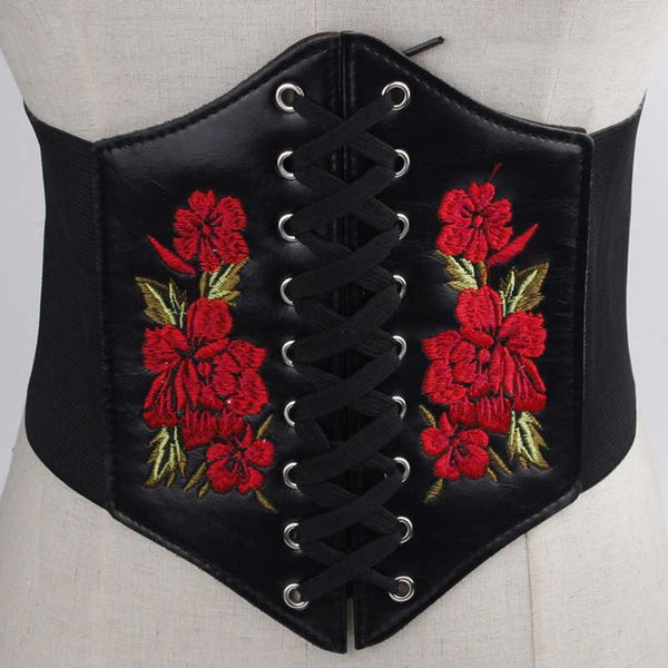 embroidered black women belt flower floral waist corset beautiful stretch elastic waistband wide corset pu leather waist slim p0817, Black;brown
embroidered black women belt flower floral waist corset beautiful stretch elastic waistband wide corset pu leather waist slim p0817, Black;brown