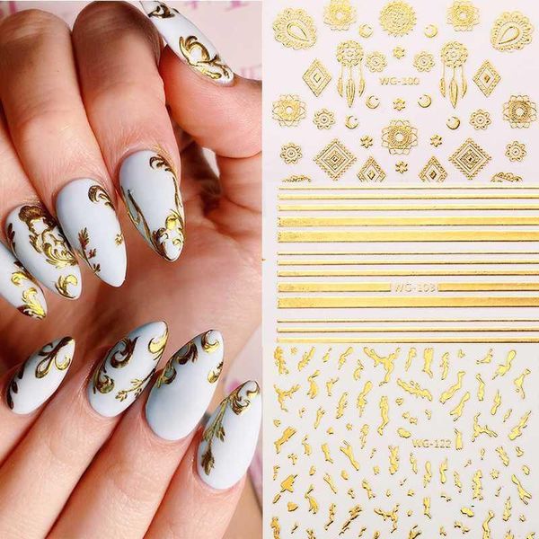 sheet bronzing 3d nail stickers flowers trees linear letters manicures sliders picture decals diy art decoration1, Black
sheet bronzing 3d nail stickers flowers trees linear letters manicures sliders picture decals diy art decoration1, Black
