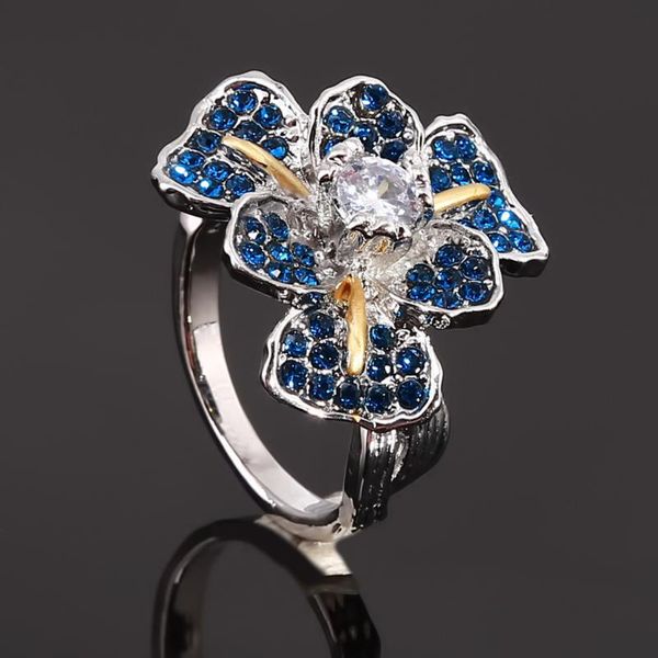 wedding rings delicate iris flower engagement for women elegant luxury pave zircon ring cocktail party promise jewelry, Slivery;golden
wedding rings delicate iris flower engagement for women elegant luxury pave zircon ring cocktail party promise jewelry, Slivery;golden