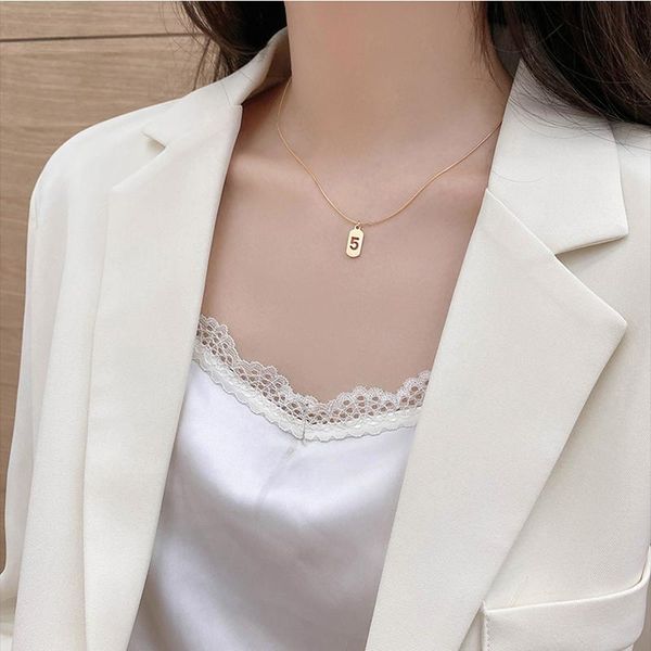 pendant necklaces lucky arabic numeral square titanium steel short necklace for woman korean fashion jewelry girl's clavicle chain, Silver
pendant necklaces lucky arabic numeral square titanium steel short necklace for woman korean fashion jewelry girl's clavicle chain, Silver