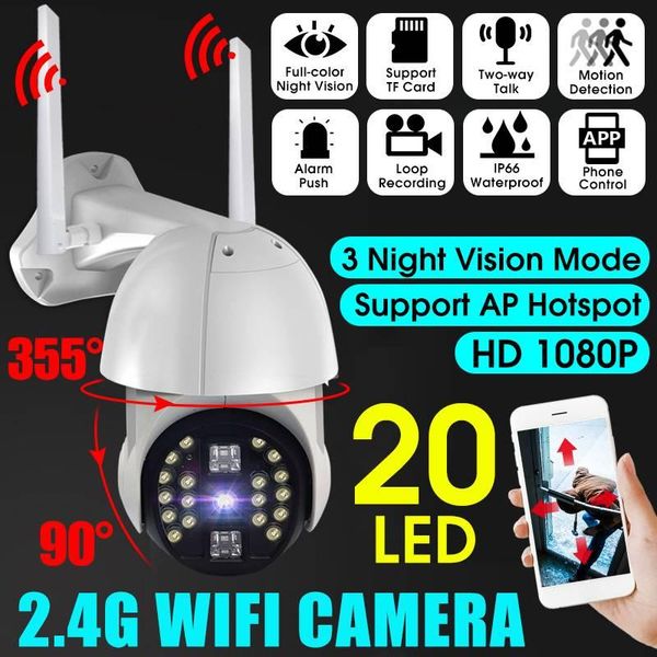 cameras 20led 2mp security smart wifi outdoor ip camera 1080p hd ip66 waterproof night vision two-way audio remote control monitor cctv
cameras 20led 2mp security smart wifi outdoor ip camera 1080p hd ip66 waterproof night vision two-way audio remote control monitor cctv