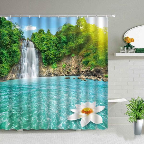 shower curtains waterproof home bathroom decor natural scenery waterfall spring landscape background wall decors cloth curtain
shower curtains waterproof home bathroom decor natural scenery waterfall spring landscape background wall decors cloth curtain