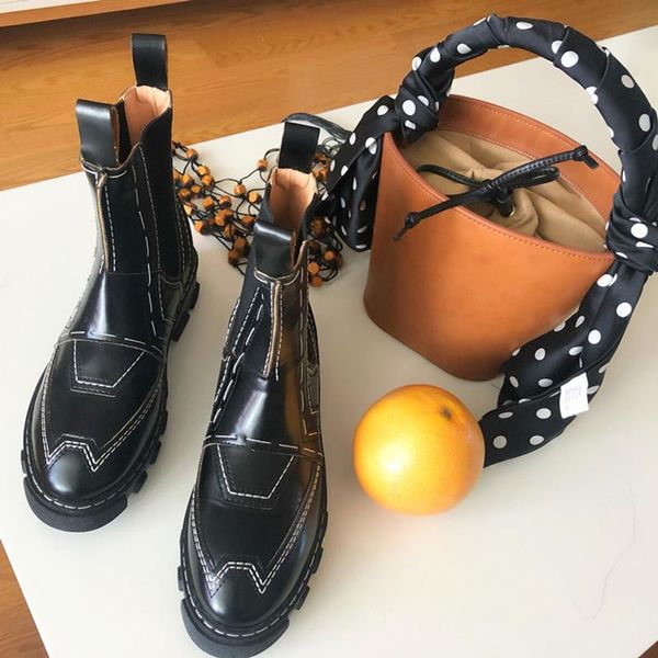 boots motorcycle women pu leather shoes slip on ankle fashion round toe ladies botas femininas, Black
boots motorcycle women pu leather shoes slip on ankle fashion round toe ladies botas femininas, Black