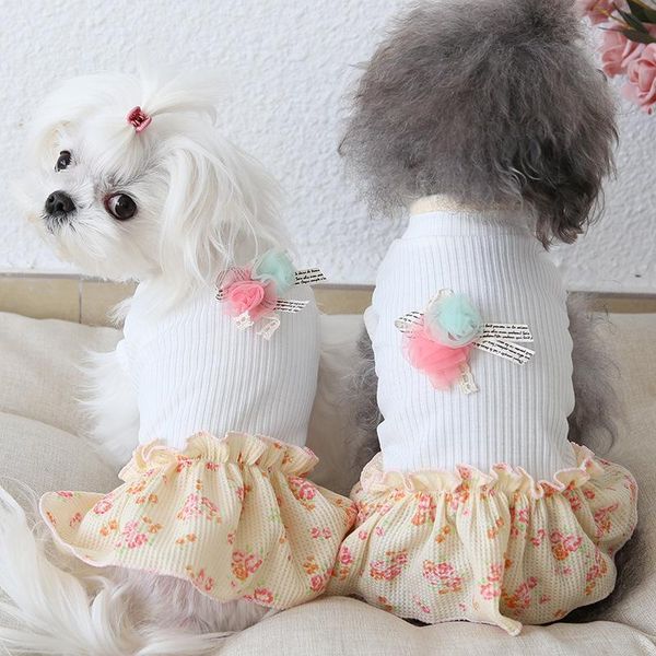 dog apparel cute floral dress tutu skirt summer female girl puppy hoodie shirt clothes costume for yorkie chihuahua
dog apparel cute floral dress tutu skirt summer female girl puppy hoodie shirt clothes costume for yorkie chihuahua