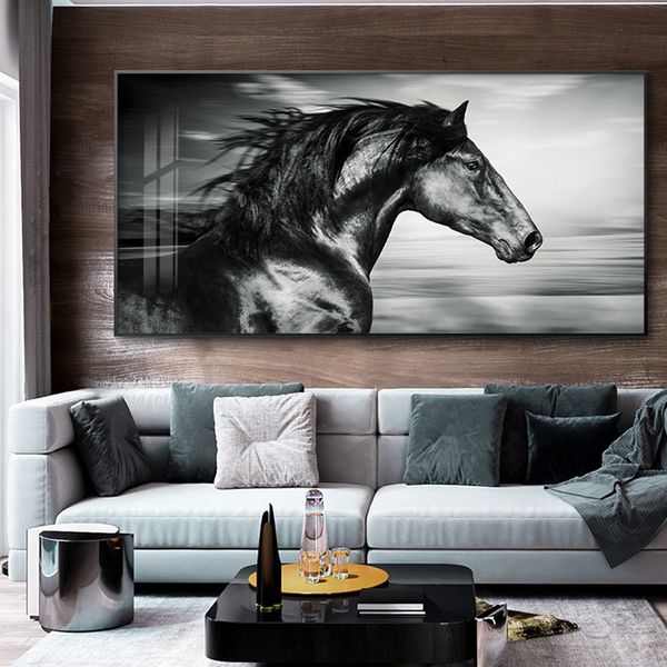running horse posters and prints animal pictures black and white canvas painting wall art for living room home decor cuadros
running horse posters and prints animal pictures black and white canvas painting wall art for living room home decor cuadros