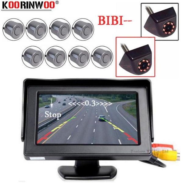car rear view cameras& parking sensors koorinwoo auto parktronic with 4.3 monitor tft visible 8 alert buzzer camera jalousie detector
car rear view cameras& parking sensors koorinwoo auto parktronic with 4.3 monitor tft visible 8 alert buzzer camera jalousie detector