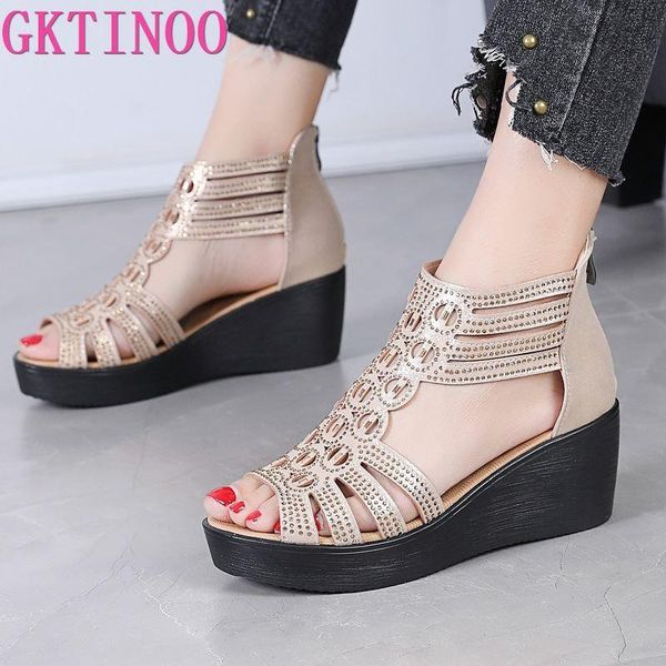 dress shoes gktinoo 2021 rhinestone women sandals platform wedges high heels fashion hollow out open toe summer, Black
dress shoes gktinoo 2021 rhinestone women sandals platform wedges high heels fashion hollow out open toe summer, Black