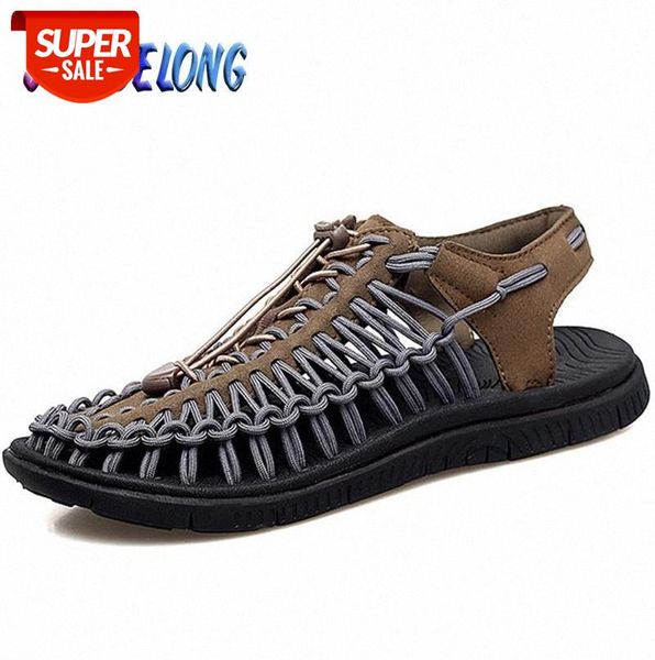 2020 new summer men sandals fashion handmade weaving design breathable seaside beach casual shoes outdoor sandals big size 38-47 #zh3x
2020 new summer men sandals fashion handmade weaving design breathable seaside beach casual shoes outdoor sandals big size 38-47 #zh3x