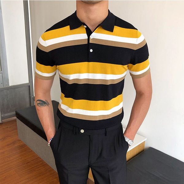 bee color men s street polo shirt comfortable classic fashion daily travel work party, White;black
bee color men s street polo shirt comfortable classic fashion daily travel work party, White;black