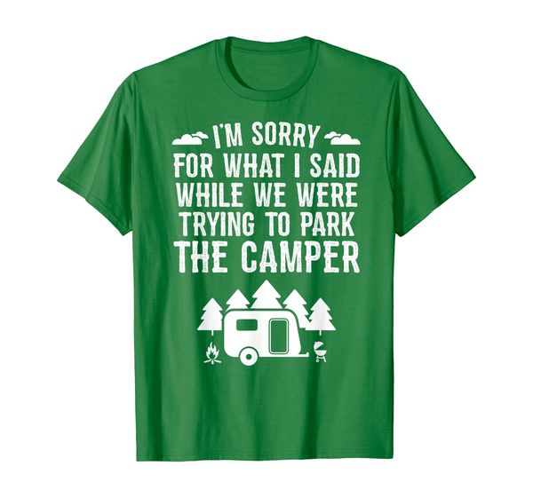 sorry for what i said while parking gift funny rv camping t-shirt, White;black
sorry for what i said while parking gift funny rv camping t-shirt, White;black