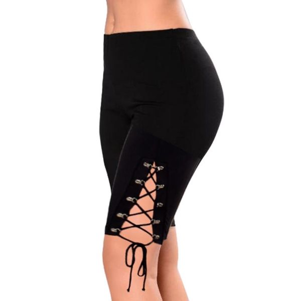 women's shorts cross lace up women summer casual cotton mujer slim bodycon high waist black s m h7, White;black
women's shorts cross lace up women summer casual cotton mujer slim bodycon high waist black s m h7, White;black