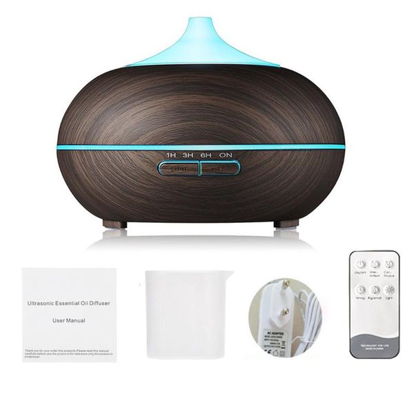 essential oils diffusers 550ml remote control ultrasonic air humidifier aroma oil diffuser with wood grain 7 color changing led lights
essential oils diffusers 550ml remote control ultrasonic air humidifier aroma oil diffuser with wood grain 7 color changing led lights