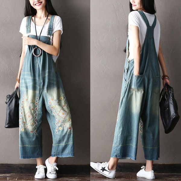 women's jeans 2021 female summer plus size embroidered bib pants all-match 100% cotton big crotch, Blue
women's jeans 2021 female summer plus size embroidered bib pants all-match 100% cotton big crotch, Blue