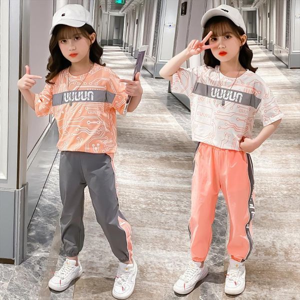 girls clothing suit summer teen kids girl t shirt pants sets 2pcs children clothes casual tracksuit 4 5 6 7, White
girls clothing suit summer teen kids girl t shirt pants sets 2pcs children clothes casual tracksuit 4 5 6 7, White