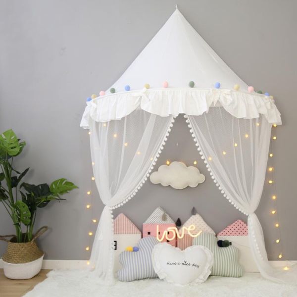 crib netting baby mosquito tent for kids girls princess bed canopy children play house tipi enfant teepees home decoration
crib netting baby mosquito tent for kids girls princess bed canopy children play house tipi enfant teepees home decoration