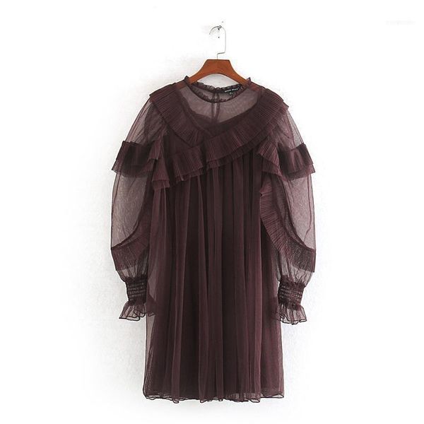 casual dresses shine through women dress spring 2021 fashion transparent mesh modern lady above knee dresses1, Black;gray
casual dresses shine through women dress spring 2021 fashion transparent mesh modern lady above knee dresses1, Black;gray