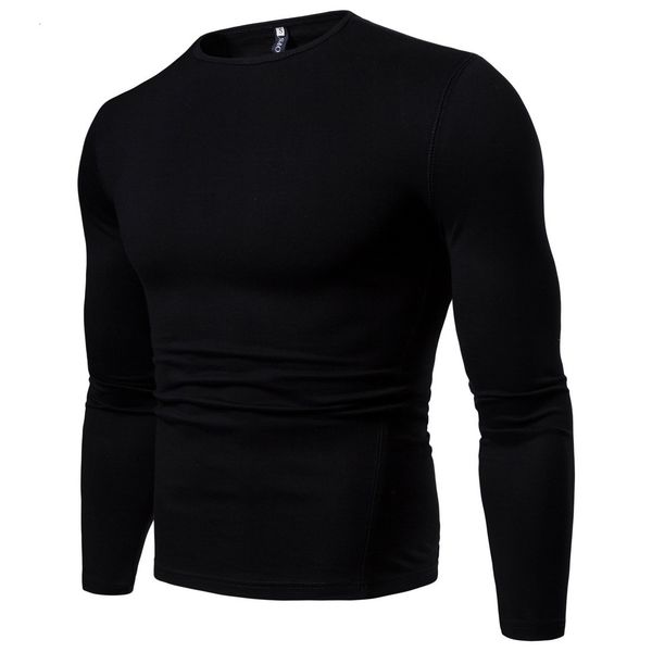 men's t-shirts autumn men long sleeve casual fashion t-shirt nil8, White;black
men's t-shirts autumn men long sleeve casual fashion t-shirt nil8, White;black