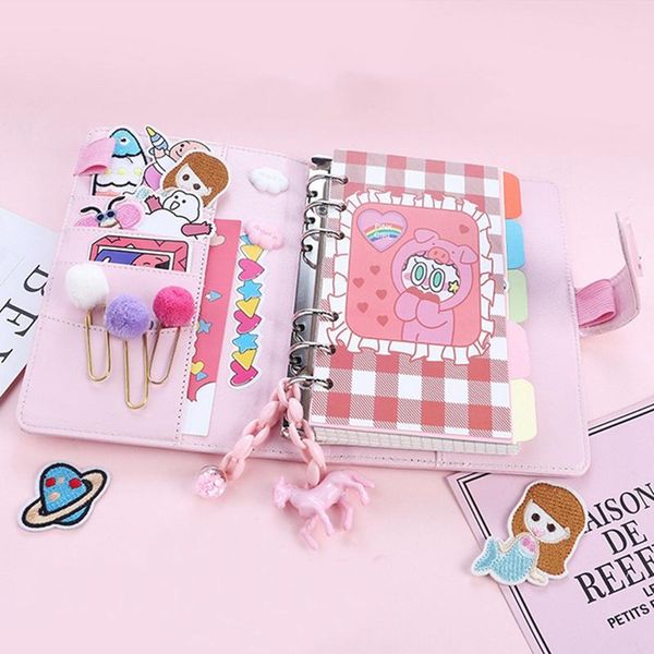 girl heart account book notepad macarons loose-leaf handbook large capacity notebook notepads, Purple;pink
girl heart account book notepad macarons loose-leaf handbook large capacity notebook notepads, Purple;pink