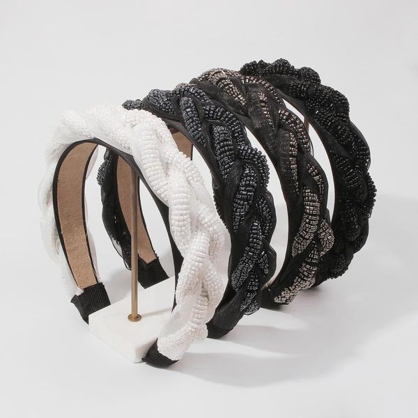 hair clips & barrettes lalynnly simple yarn hairbands for women baroque handmade weave beads braid elastic headband accessories headpieces f, Golden;silver
hair clips & barrettes lalynnly simple yarn hairbands for women baroque handmade weave beads braid elastic headband accessories headpieces f, Golden;silver