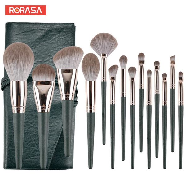 makeup brushes rorasa 14pcs green set professional cosmetic hair foundation powder contour eyeshadow make up
makeup brushes rorasa 14pcs green set professional cosmetic hair foundation powder contour eyeshadow make up