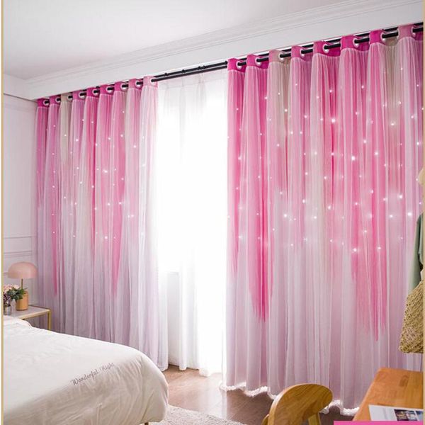curtain & drapes pink princess curtains for girls bedroom kids baby nursery hollow-out star window room darkening double layers
curtain & drapes pink princess curtains for girls bedroom kids baby nursery hollow-out star window room darkening double layers
