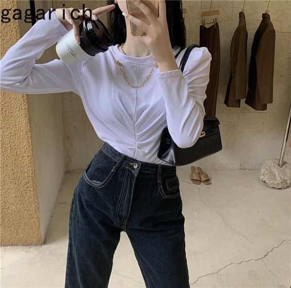 women's t-shirt gagarich women 2021 spring autumn korean simple casual female metal chain decoration puff sleeve round neck pullovers, White
women's t-shirt gagarich women 2021 spring autumn korean simple casual female metal chain decoration puff sleeve round neck pullovers, White