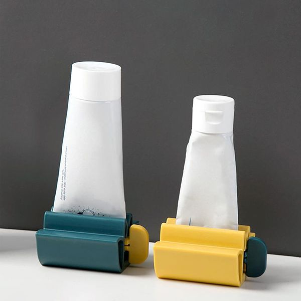hooks & rails plastic toothpaste squeezer rack easy squeezing dispenser mini rolling holder stand bathroom accessories
hooks & rails plastic toothpaste squeezer rack easy squeezing dispenser mini rolling holder stand bathroom accessories