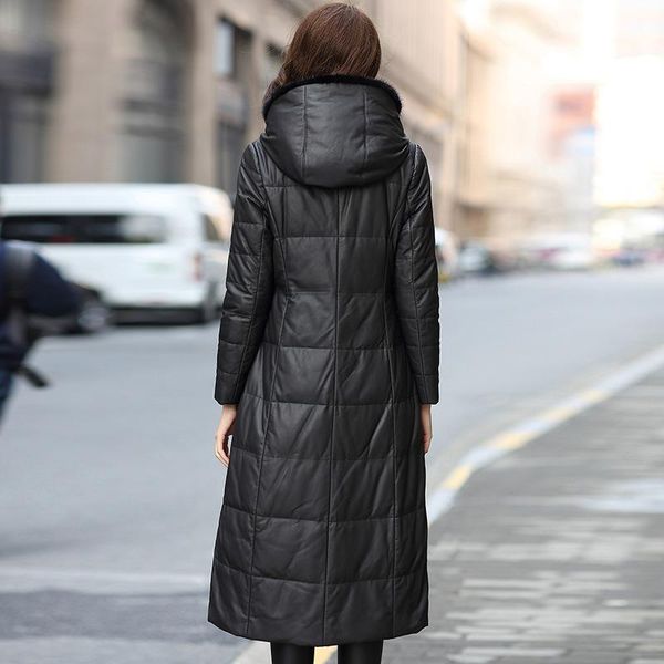 women's leather & faux long genuine women winter sheepskin duck down coat hooded real jacket for 2021 hq18-bs18399b kj2494, Black
women's leather & faux long genuine women winter sheepskin duck down coat hooded real jacket for 2021 hq18-bs18399b kj2494, Black