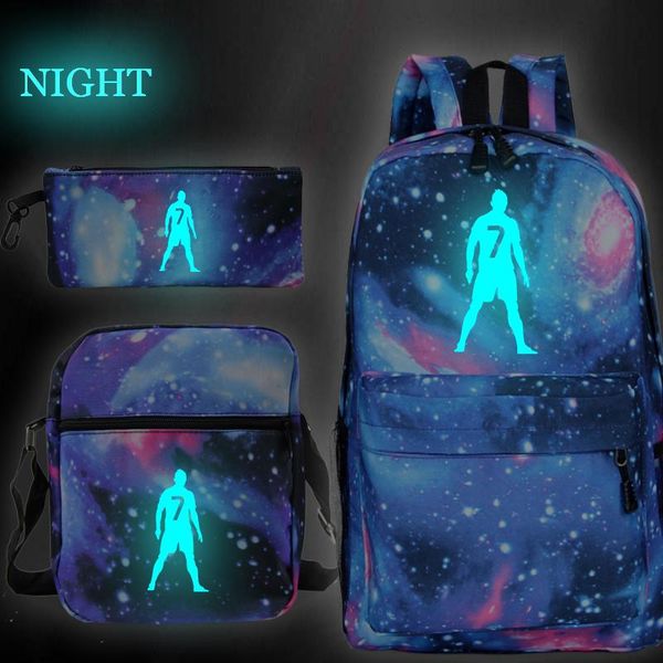 backpack super football star cristiano ronaldo cr7 middle size shouder bag 3pcs/set casual pencil case bagpack bookbag
backpack super football star cristiano ronaldo cr7 middle size shouder bag 3pcs/set casual pencil case bagpack bookbag
