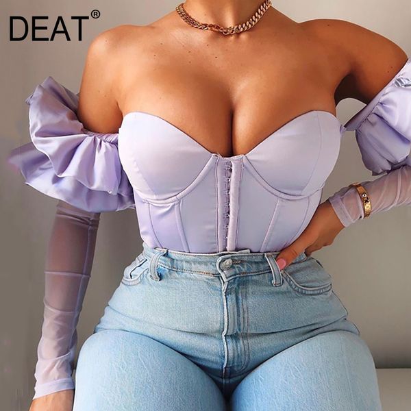 womenruffles patchwork backless t-shirt solid color short sleeve fashion spring summer 11d102 210525, White
womenruffles patchwork backless t-shirt solid color short sleeve fashion spring summer 11d102 210525, White