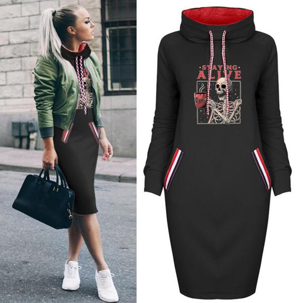 halloween plus size midi dresses spring autumn streetwear long sleeve woman bodycon dress party club casual skull letter print sundresses sl, Black;gray
halloween plus size midi dresses spring autumn streetwear long sleeve woman bodycon dress party club casual skull letter print sundresses sl, Black;gray