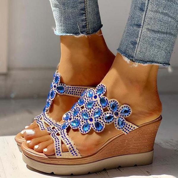 wedges slip-on floral super high heel crystal with platform fashion casual 2021 arrivals woman sandals, Black
wedges slip-on floral super high heel crystal with platform fashion casual 2021 arrivals woman sandals, Black